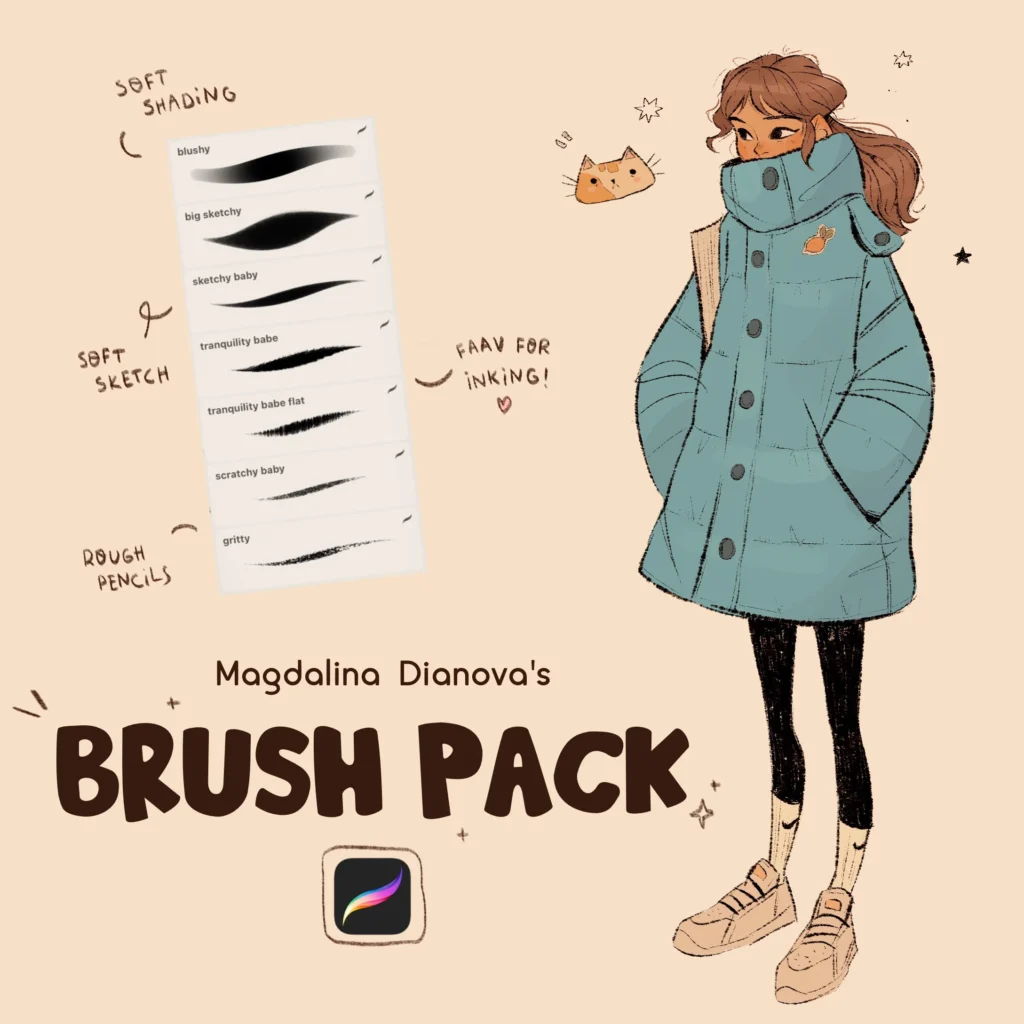 Magdalina Dianova's Brush Pack