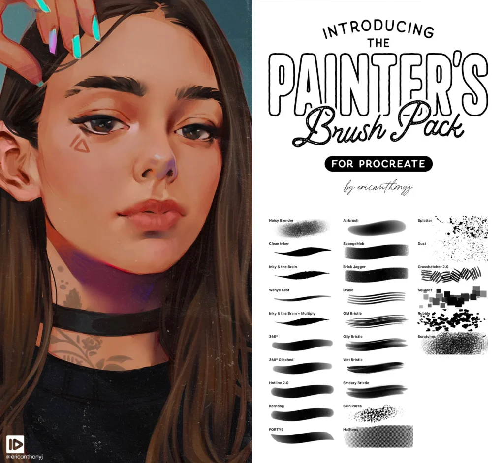 Procreate - Painter's Brush Pack