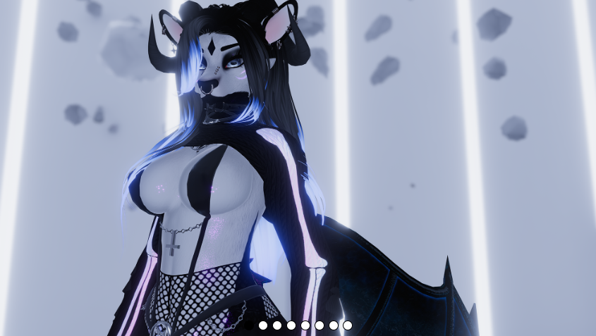 Lilith Deer/Goat Hybrid Vrchat Furry 3.0