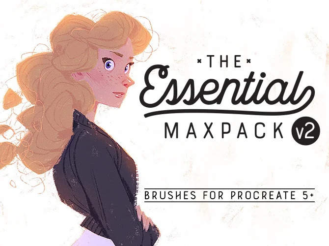 he Essential MaxPack v2 - Brushes for Procreate by MaxPacks - Brushes for Procreate