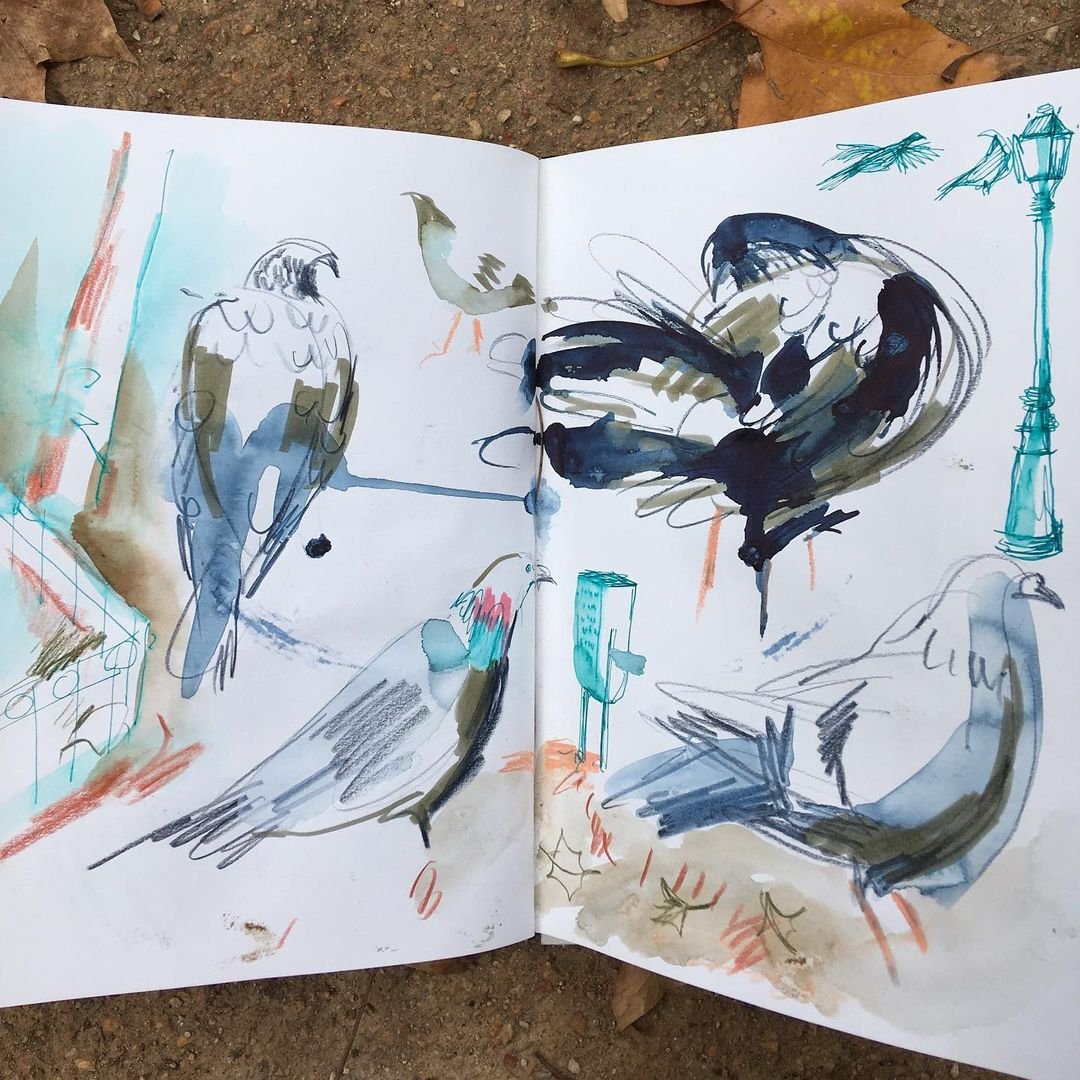 Laura McKendry Teaches Animal Illustration in Watercolor and Charcoal