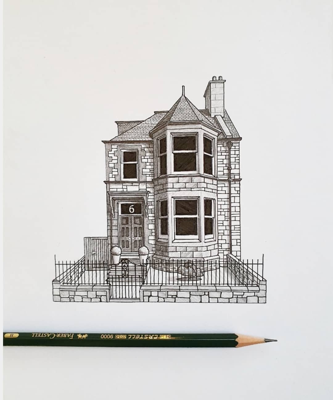 Master Artistic Architectural Illustration with Pencil and Graphite on Domestika