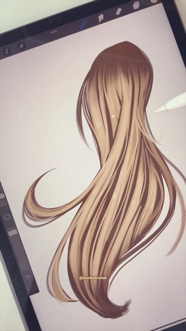 Procreate-Porträtpinsel für Linienkunst von Marika Boniuk