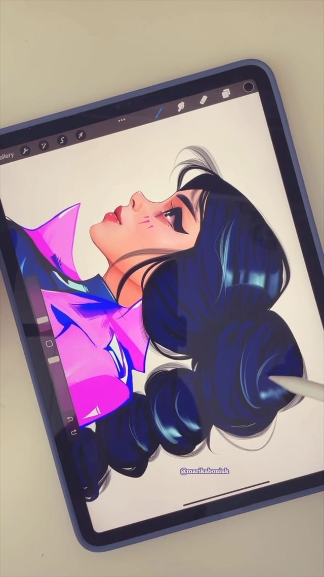 Procreate-Pinsel für Malerei von Marika Boniuk