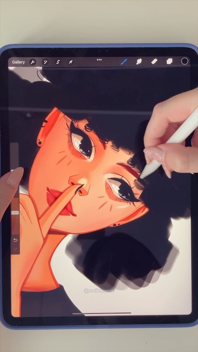 Marika Boniuks Lieblings-Porträtpinsel für Procreate