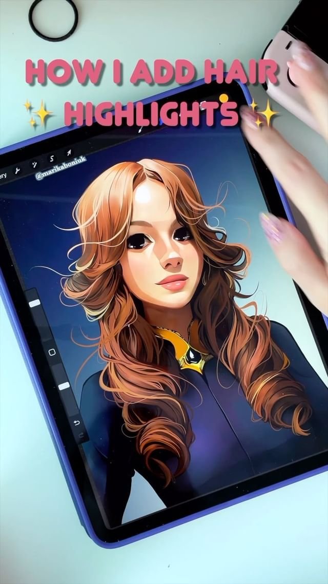 Pinceles de retrato para todos los artistas en Procreate por Marika Boniuk