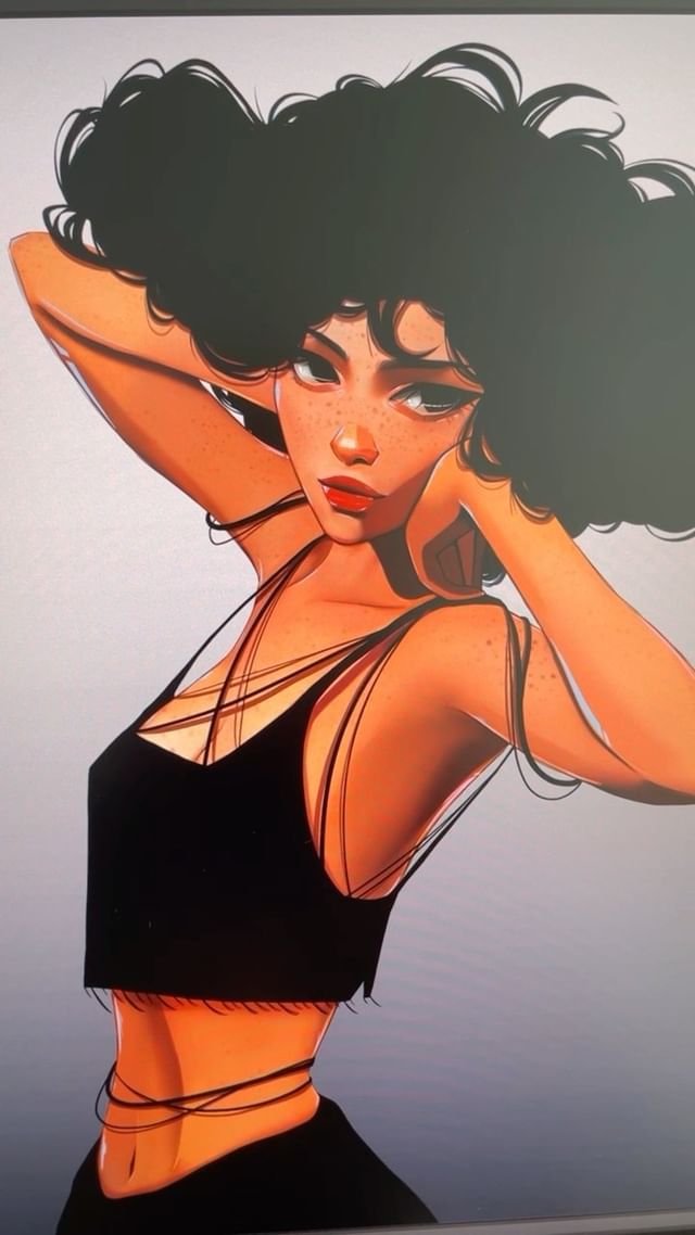 Pinceles de retrato para diseño de personajes en Procreate por Marika Boniuk