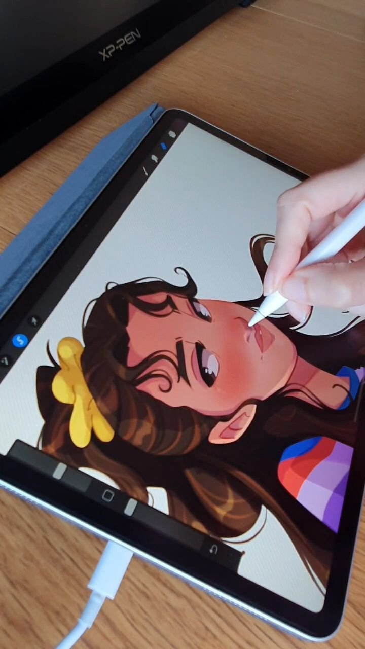 Cristina Gómez's Cartoon-Style Portraits Course in Procreate: Is It Worth It?