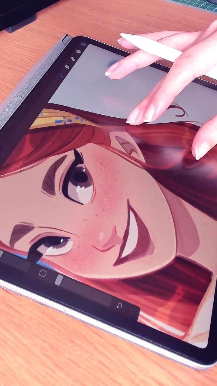 Procreate para retratos de personajes estilo cartoon: Reseña del curso de Cristina Gómez