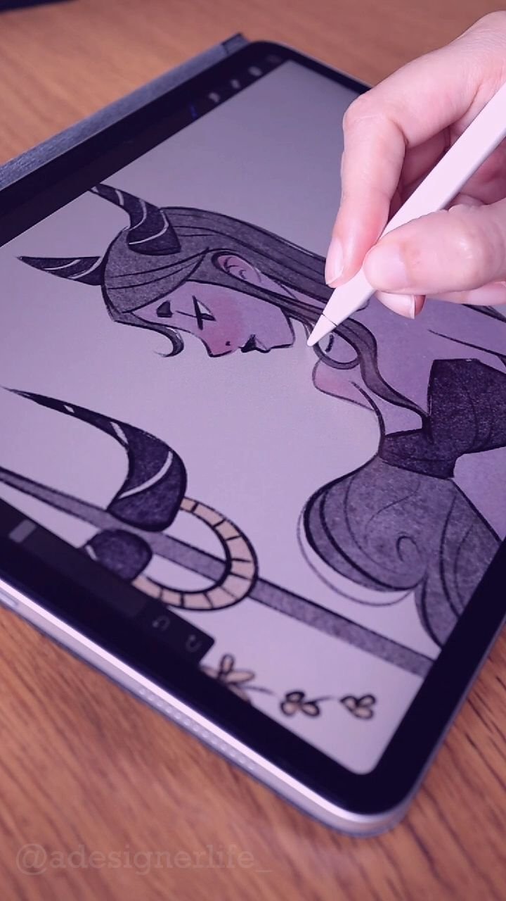 Cristina Gómez Review: Cartoon-Style Character Portraits with Procreate