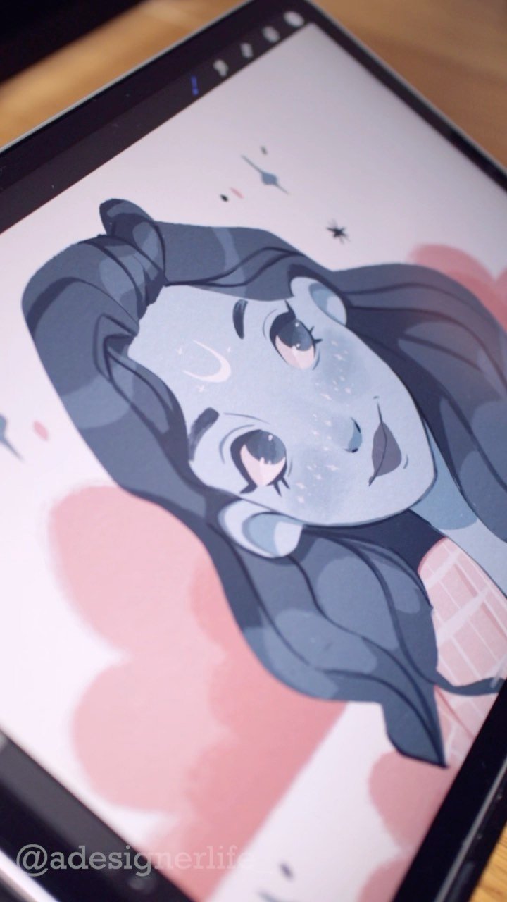 Cartoon-Style Character Portraits with Procreate by Cristina Gómez: A Review