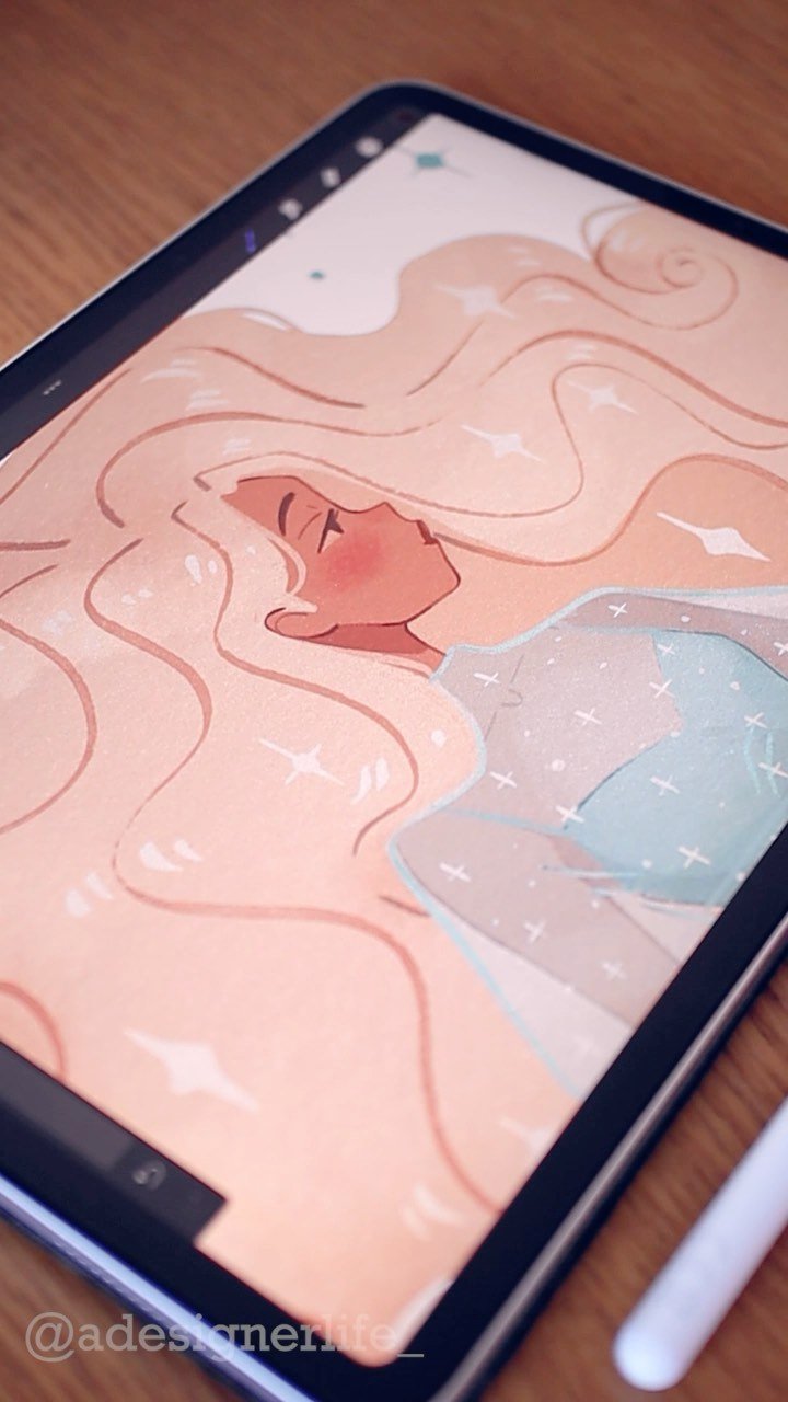 Course Review: Cristina Gómez's Cartoon-Style Character Portraits in Procreate