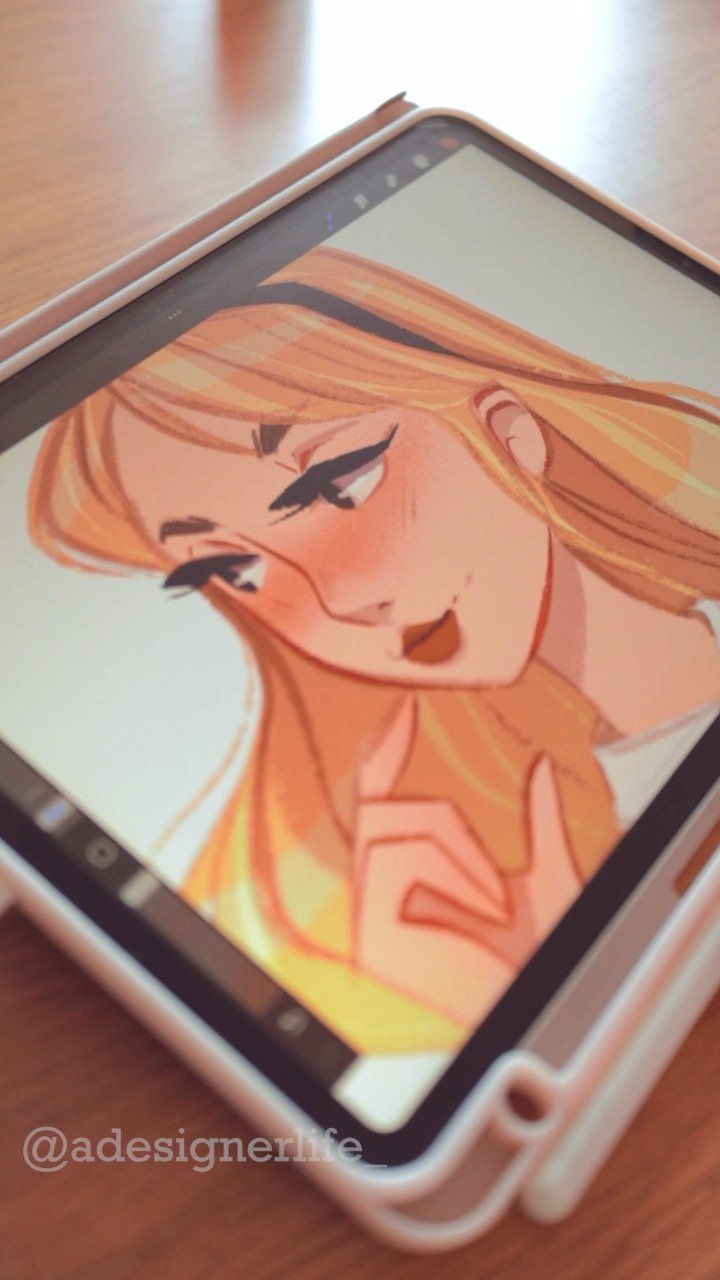 Review of Cristina Gómez's Course: Cartoon-Style Character Portraits in Procreate