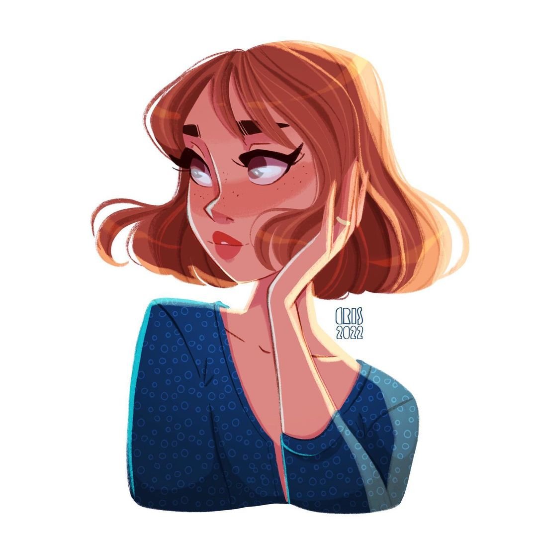 Course Review: Cristina Gómez's Cartoon-Style Character Portraits in Procreate