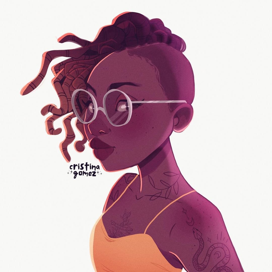 Review: Cartoon-Style Character Portraits with Procreate by Cristina Gómez