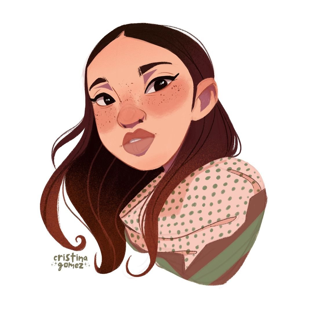 Review of Cartoon-Style Character Portraits with Procreate by Cristina Gómez