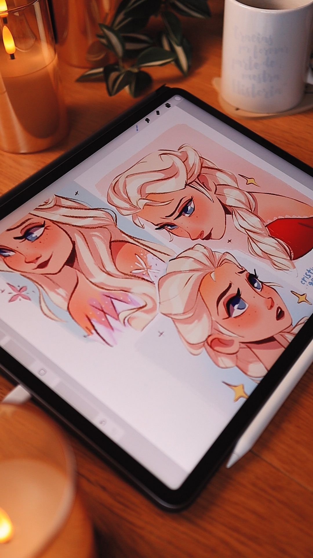 Review: Cartoon-Style Character Portraits in Procreate by Cristina Gómez