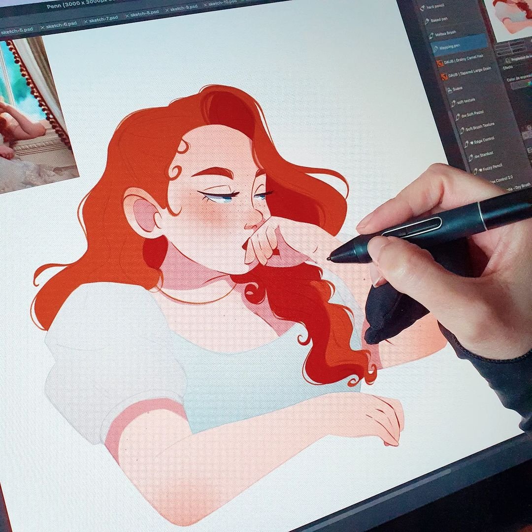 Review of Cristina Gómez's Course: Cartoon-Style Character Portraits in Procreate