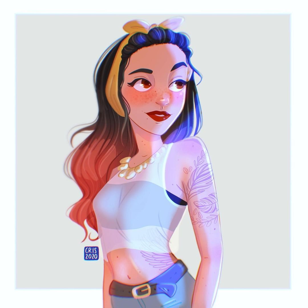 Course Review: Cristina Gómez's Cartoon-Style Character Portraits in Procreate