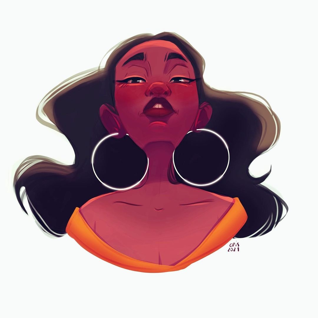 Reseña: Retratos de personajes estilo cartoon en Procreate con Cristina Gómez