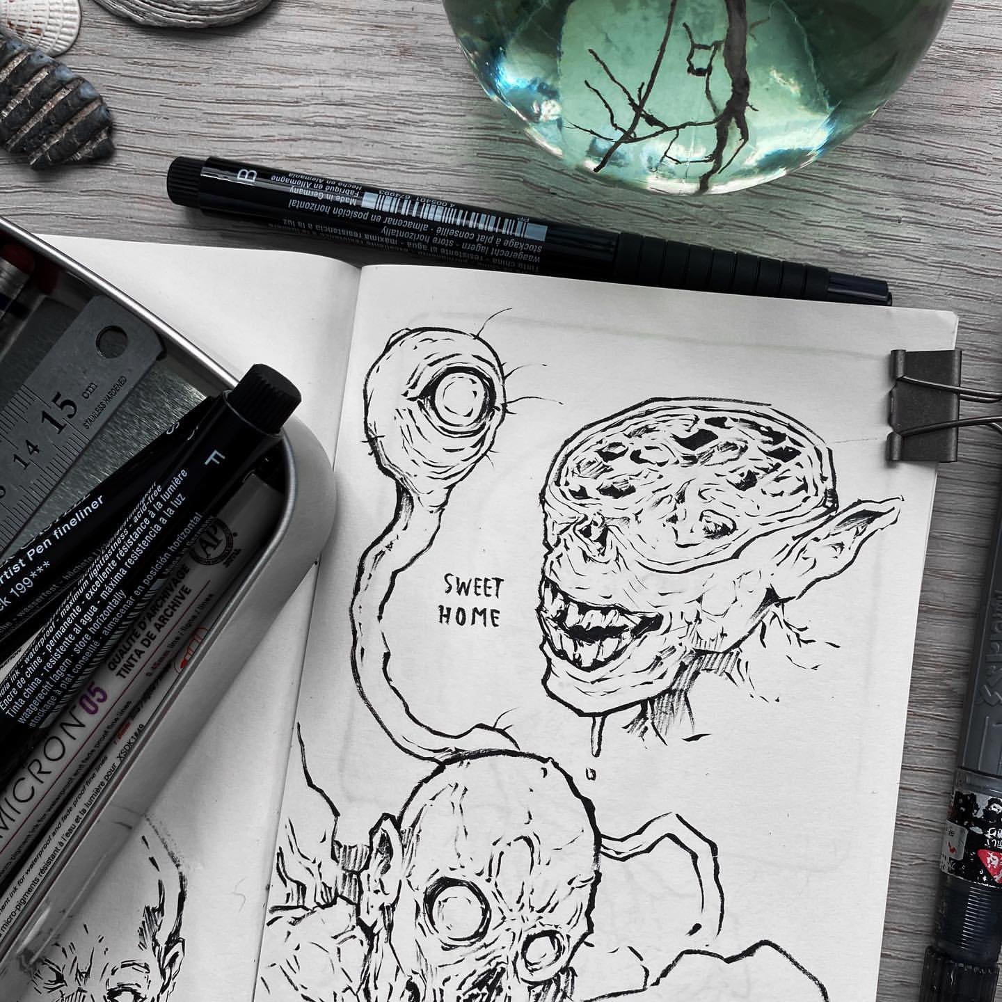 Creative Sketching Daily with Sorie Kim's Expert Tips