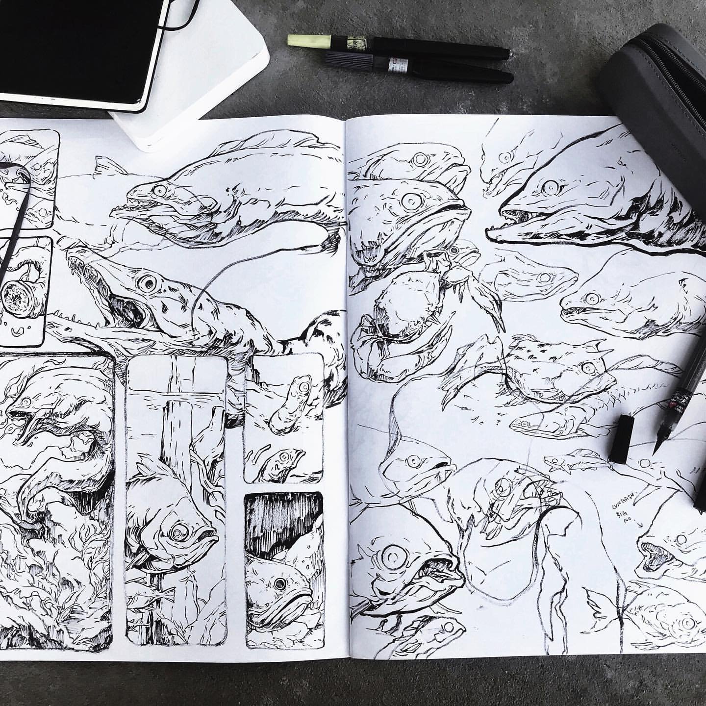 Daily Sketching Mastery: Sorie Kim's Creative Approach