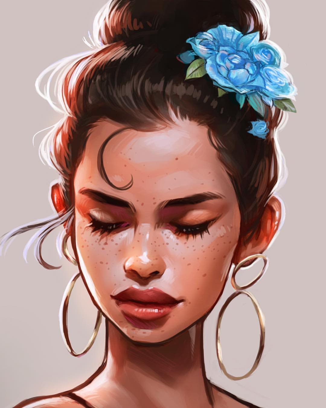 Master Illustrating Expressive Portraits in Procreate with Bo Feng Lin