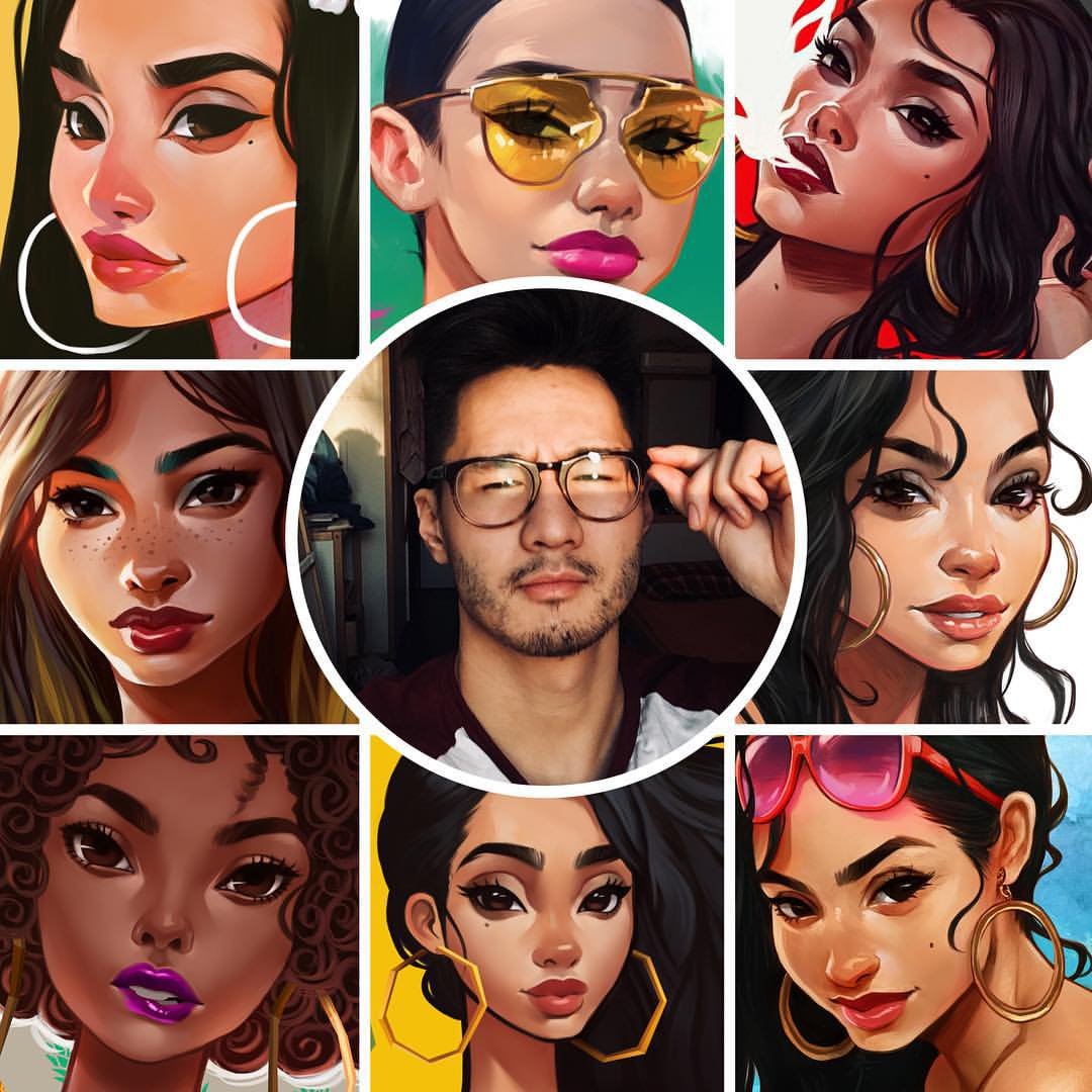 Create Stunning Digital Portraits in Procreate: Bo Feng Lin’s Graphical Techniques