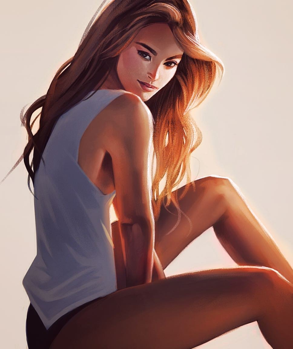 Graphical Elements in Digital Portraits: Learn with Bo Feng Lin on Procreate