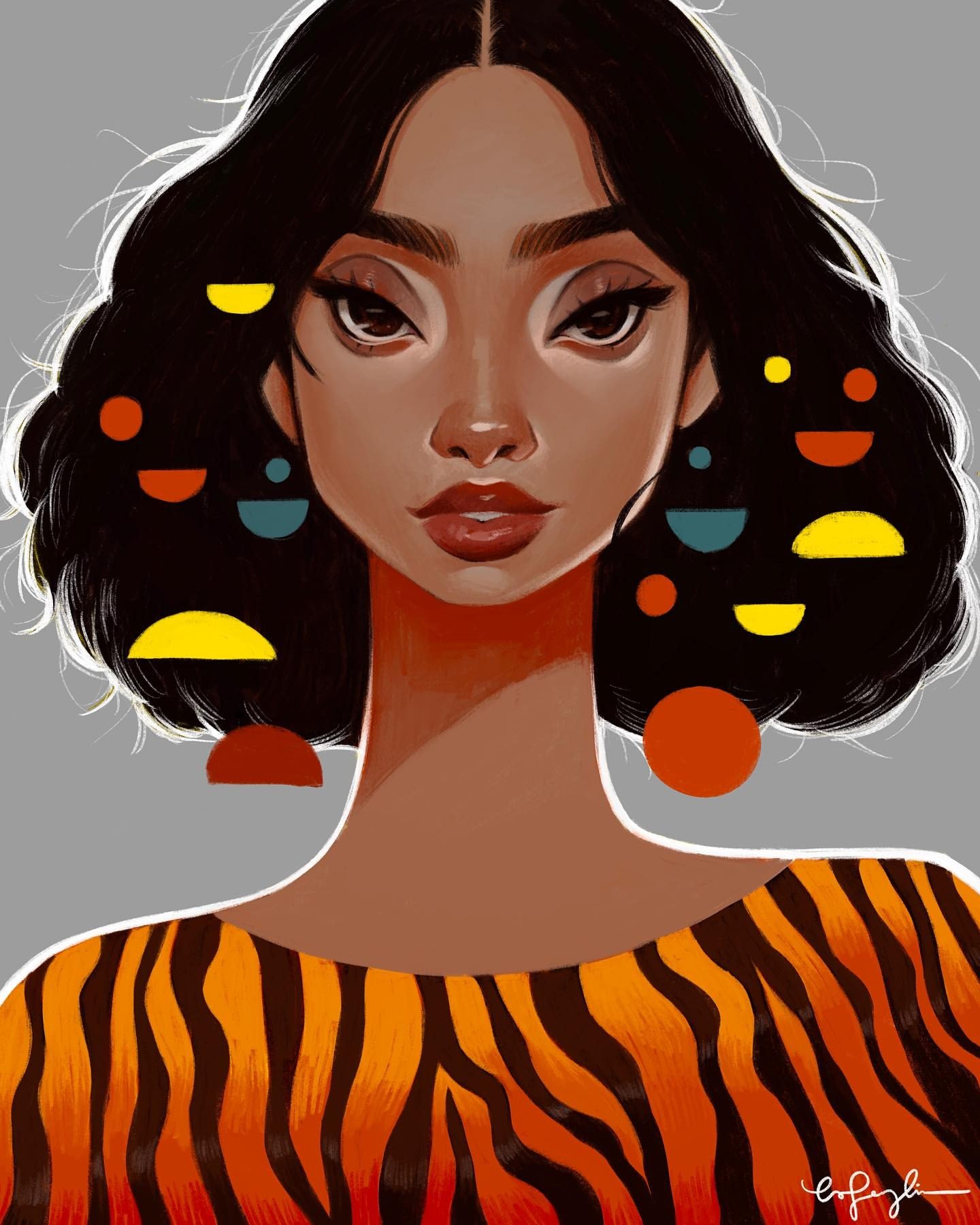 Procreate Portraits for Beginners: iPad Tutorial by Bo Feng Lin