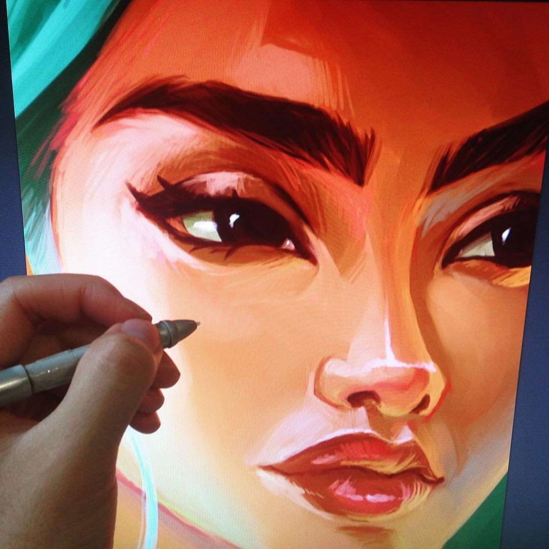 Enhance Your Digital Portraits: Procreate and Graphical Elements with Bo Feng Lin