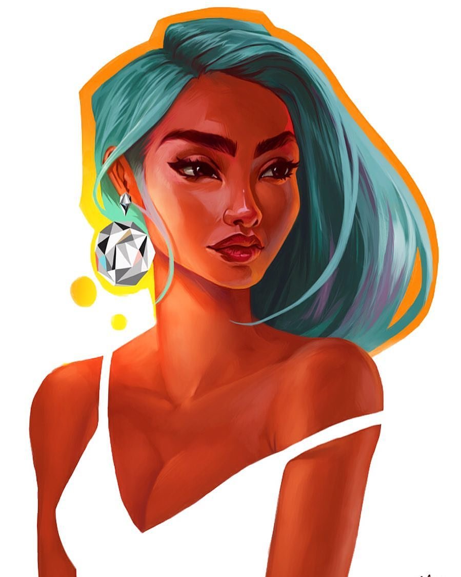 Procreate Digital Portraits: Bo Feng Lin’s Illustration Techniques