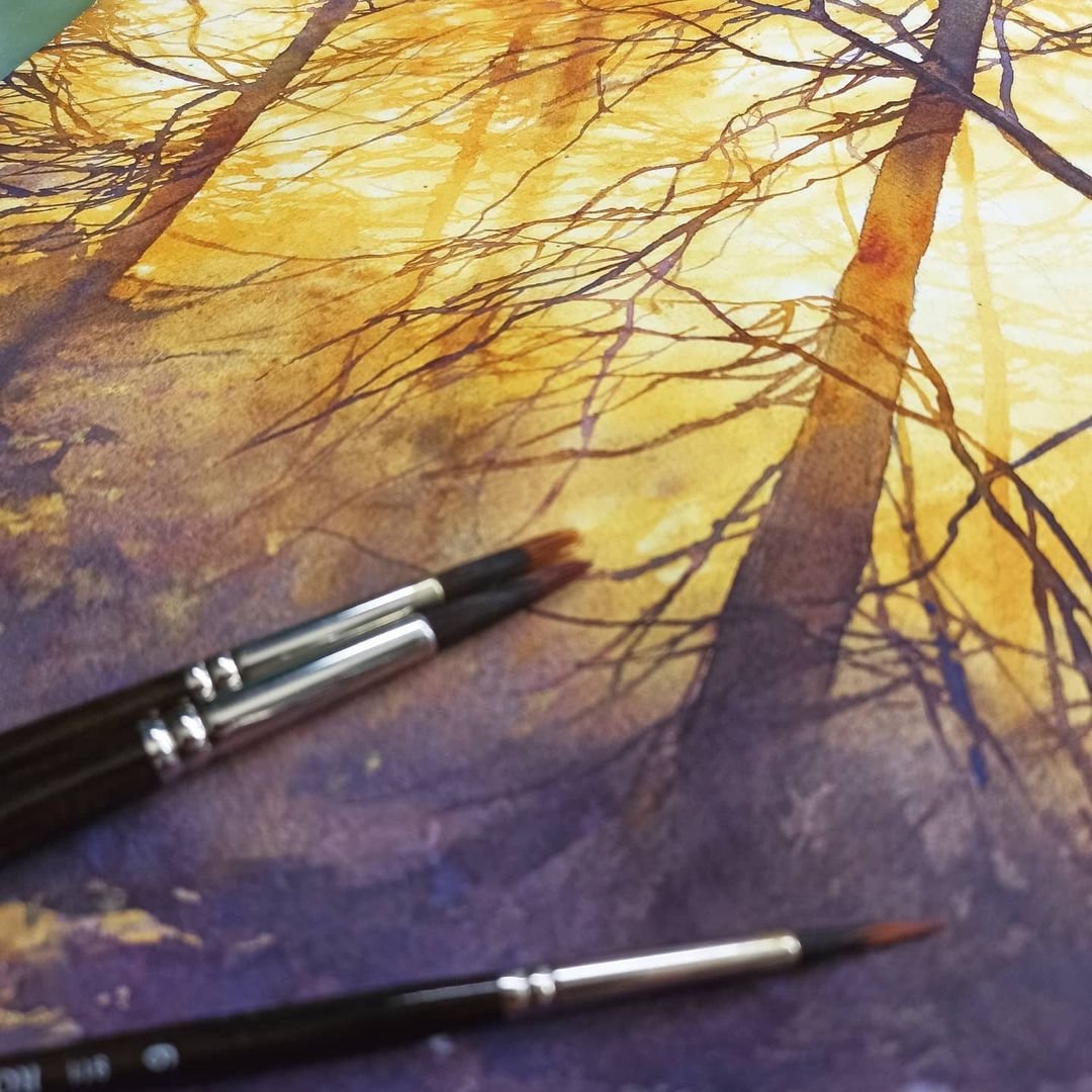 Transform Your Watercolor Landscapes: Light and Color by Katarzyna Kmiecik on Domestika