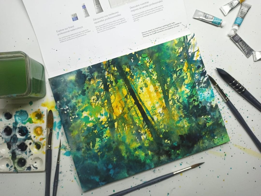 Transform Your Watercolor Landscapes: Light and Color by Katarzyna Kmiecik on Domestika