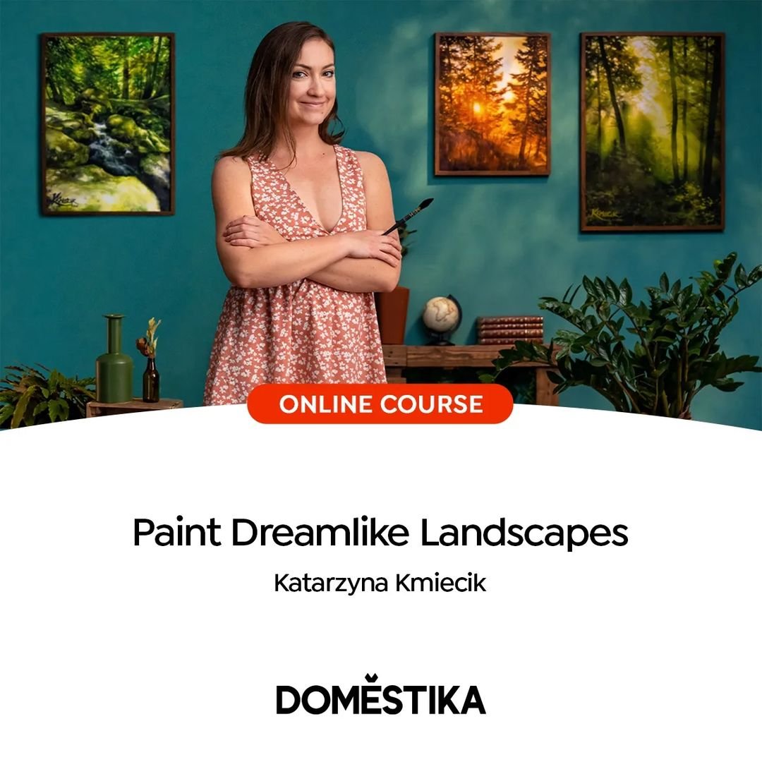 Watercolor Landscape Techniques: Light, Color, and Depth by Katarzyna Kmiecik on Domestika