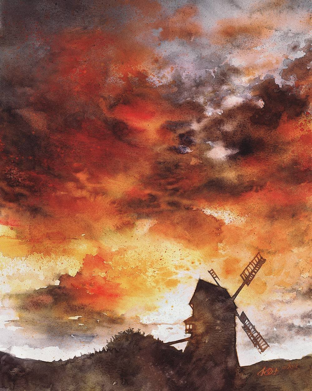 Mastering Watercolor Landscapes: Light and Depth by Katarzyna Kmiecik on Domestika