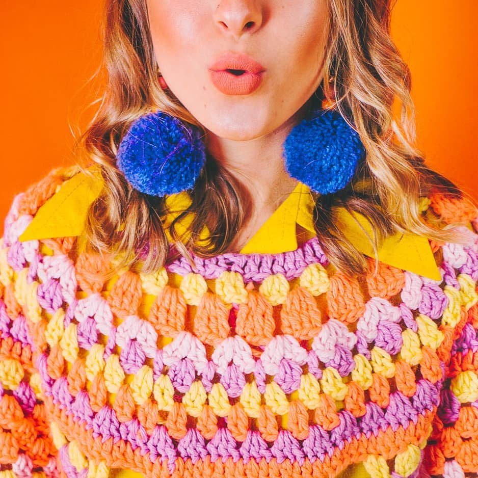 Granny Square Crochet Sweater by Katie Jones: Detailed Review