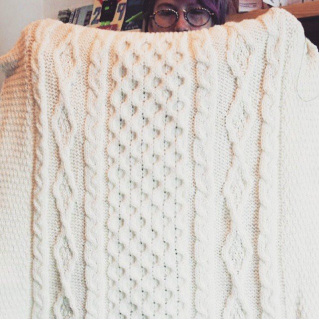 Granny Square Crochet Sweater by Katie Jones: Detailed Review