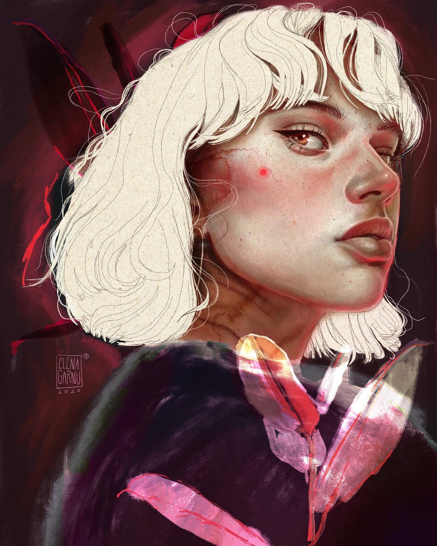 Complete Guide to Portrait Illustration with Procreate – Elena Garnu on Domestika  