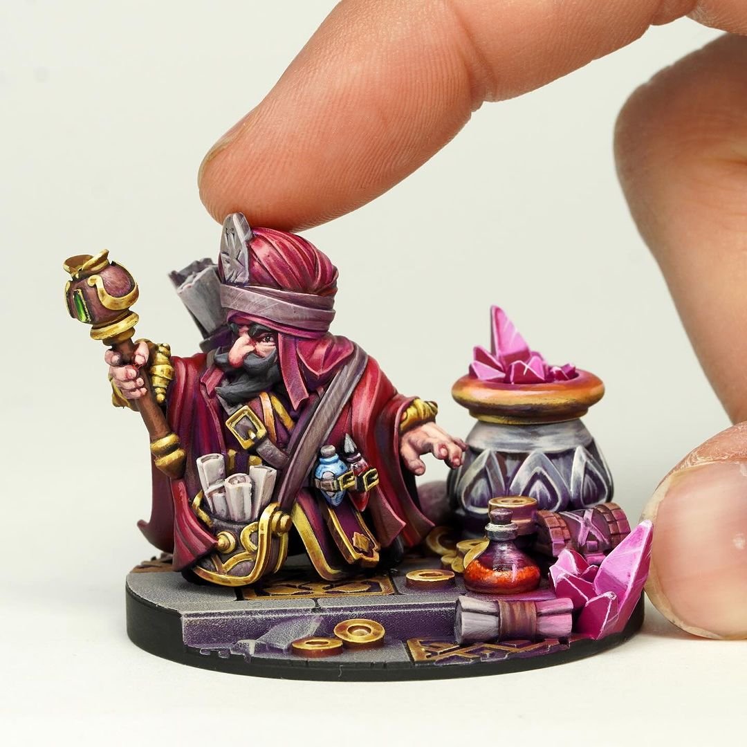 Learn Miniature Painting Techniques with Angel Giraldez: Projects