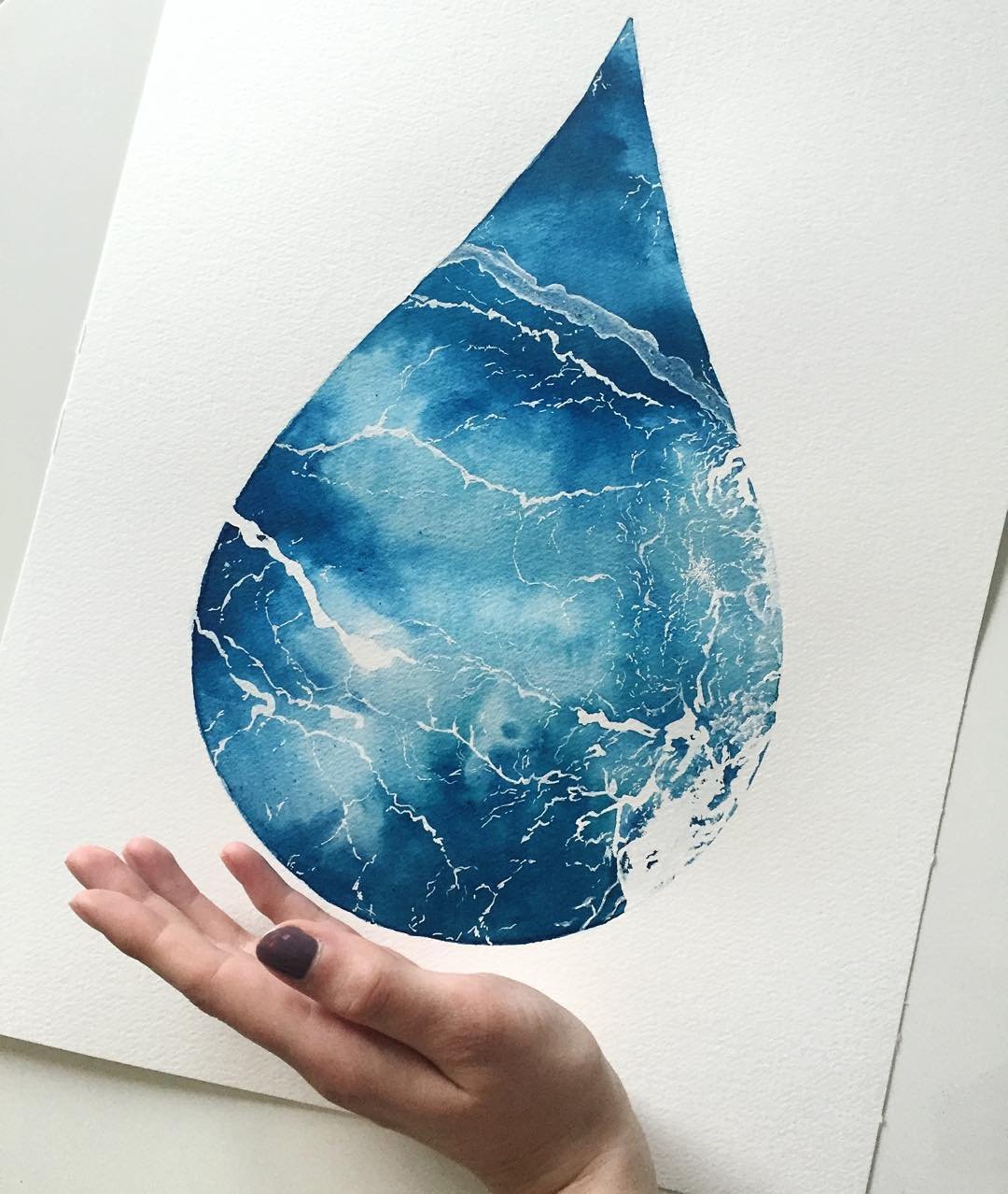 Kreativer Aquarellkurs: Natur und Double Exposure