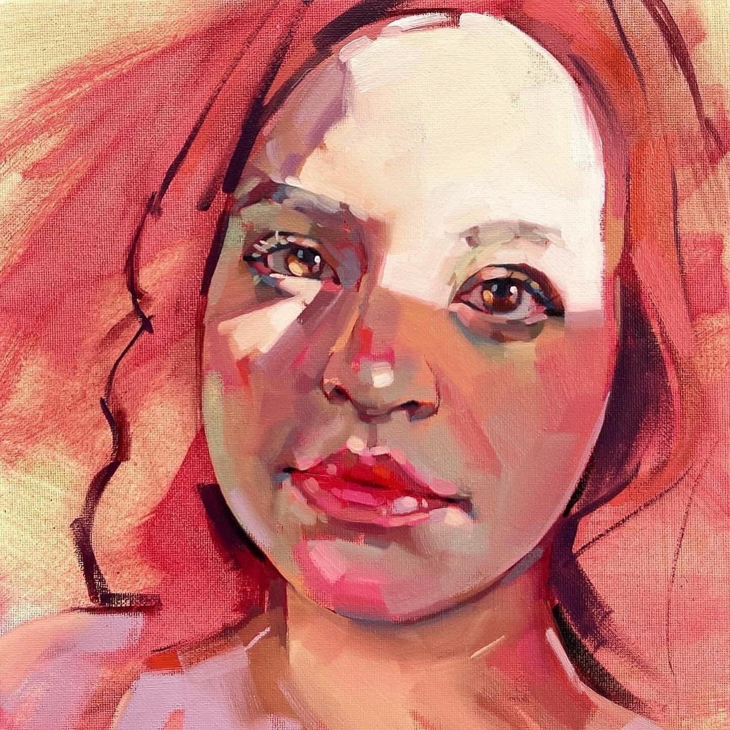 Showcase and Review of Jane French's Portrait Painting with Oil: Explore Light and Shade Course