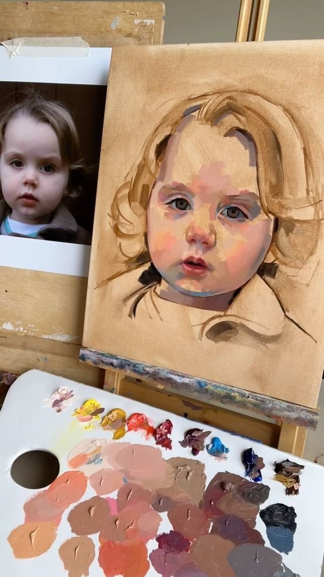 Domestika: Portrait Painting for Beginners with Jane French