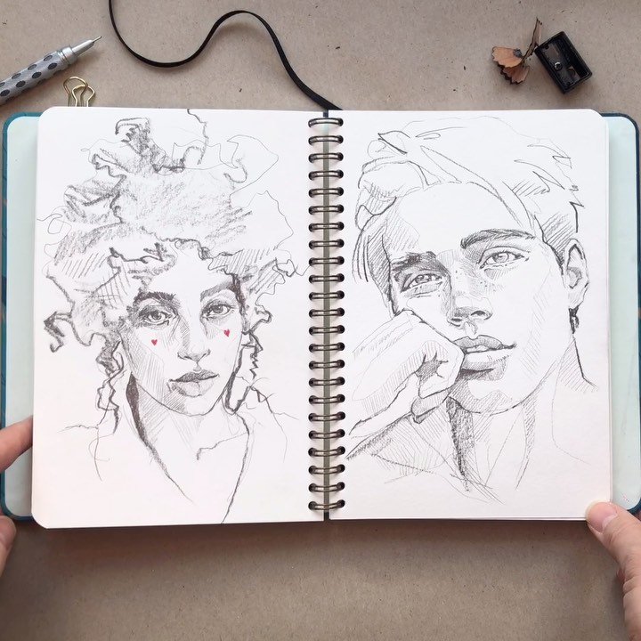 Gabriela Niko’s Portrait Sketching: Focus on Human Faces