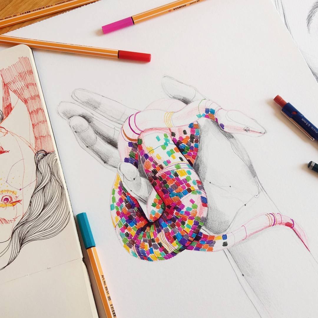 From Basic to Expert: Watercolor Illustrated Portraits by Ana Santos