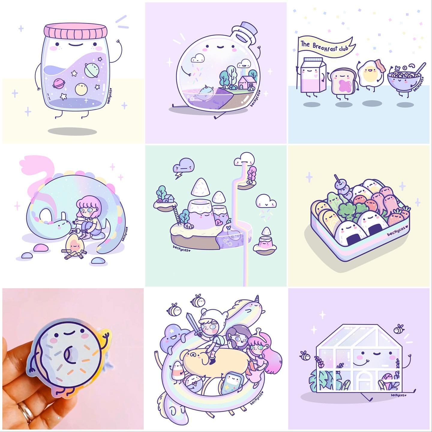 Becky Cas: Overview of Kawaii Worlds Illustration Course