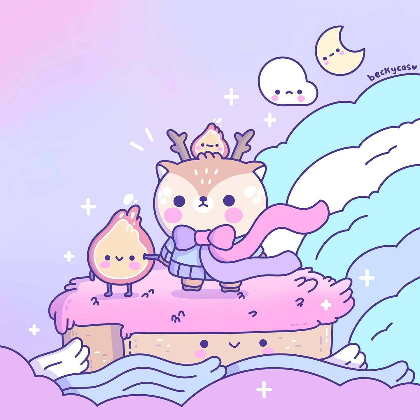 Becky Cas: Overview of Kawaii Worlds Illustration Course