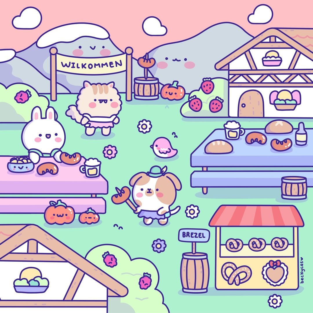 Becky Cas: Overview of Kawaii Worlds Illustration Course