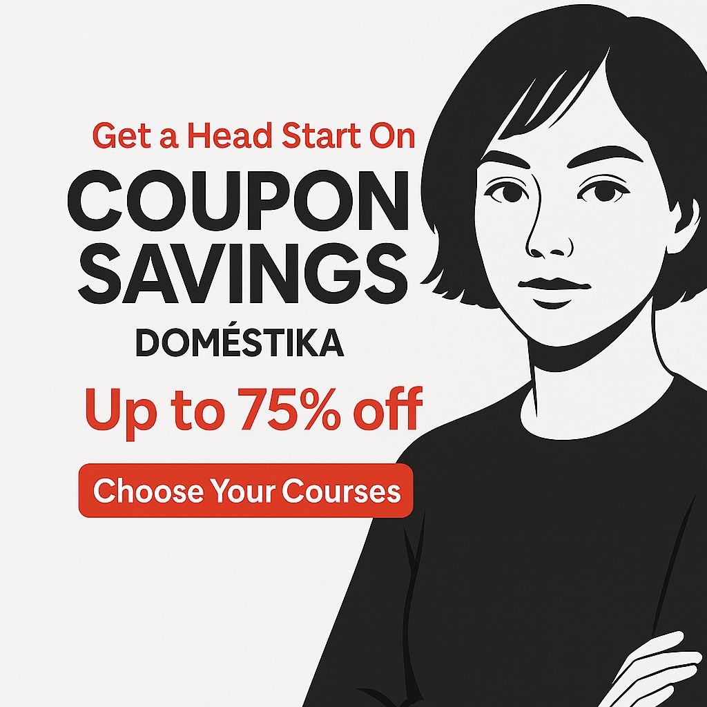 Domestika Coupon Codes - 20% Off April Domestika Coupon Codes - 20% Off April